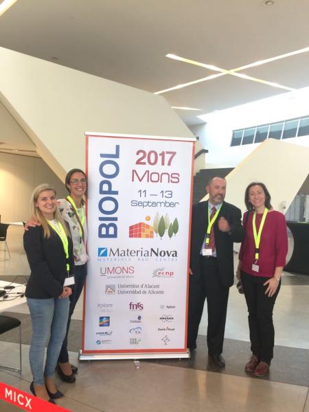 Part of the UA team at Biopol 2017